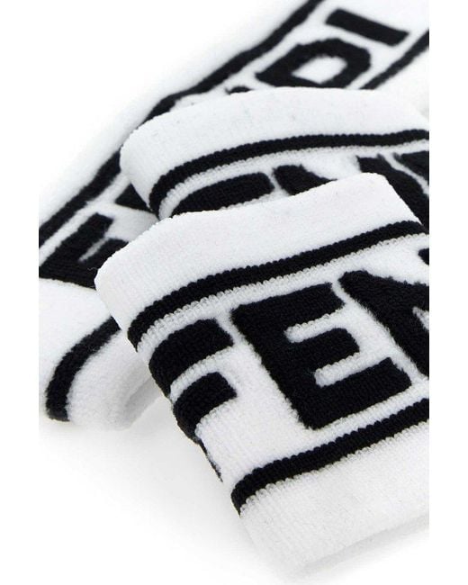 Black and white fendi headband Clearance