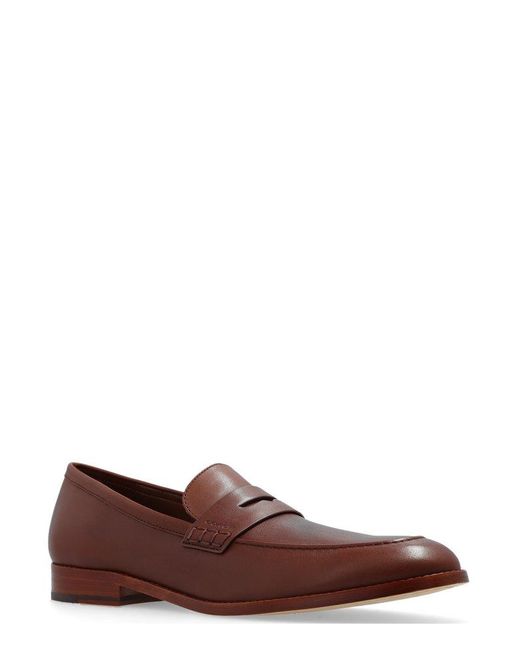 COACH Declan Slipon Loafers in Brown for Men Lyst