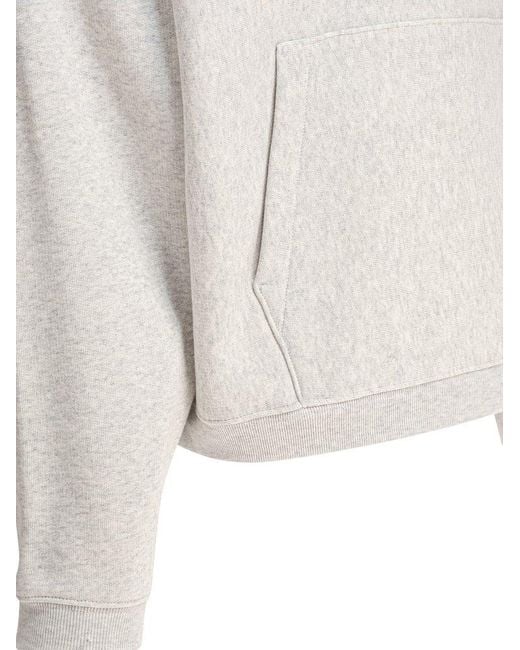 Stussy White Stu Applique Hood for men