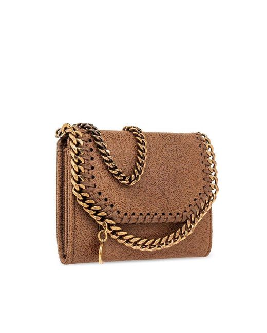 Stella McCartney Brown Wallet With Application,