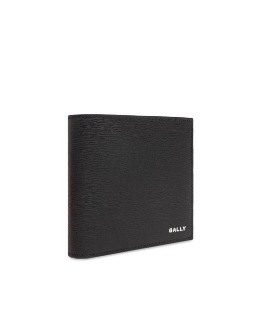 Bally Black Foldable Wallet for men