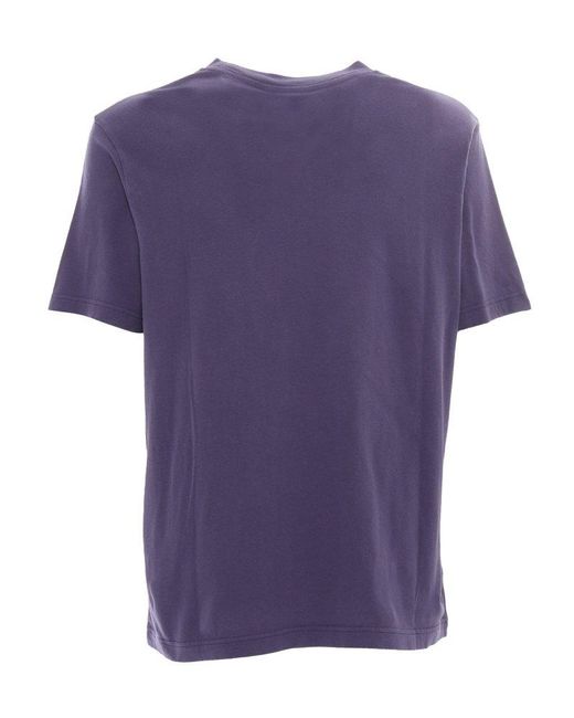 Barbour Purple T-Shirt M/C for men