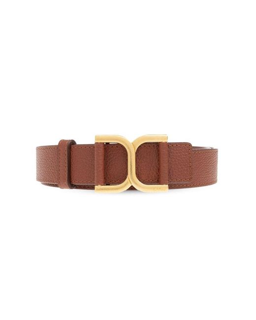 Chloé Brown Leather Belt,