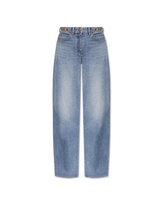 Versace Blue Jeans With Vintage Effect
