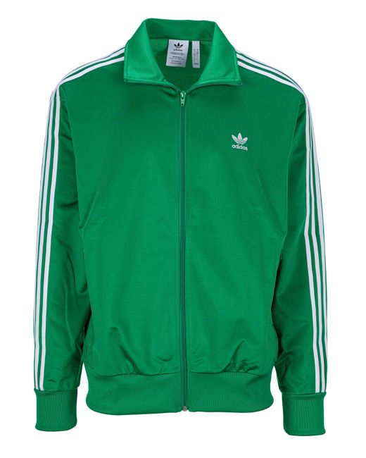 Adidas Originals Green Adicolor Classics Firebird Track Jacket for men