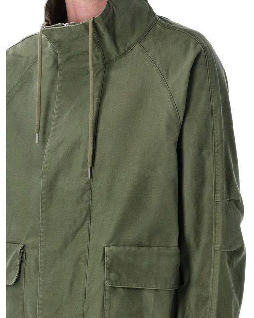 sunflower Green Utility Field Jacket for men
