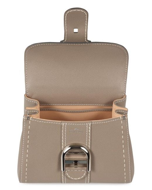 Delvaux Natural Brillant Mini Surpique Tote