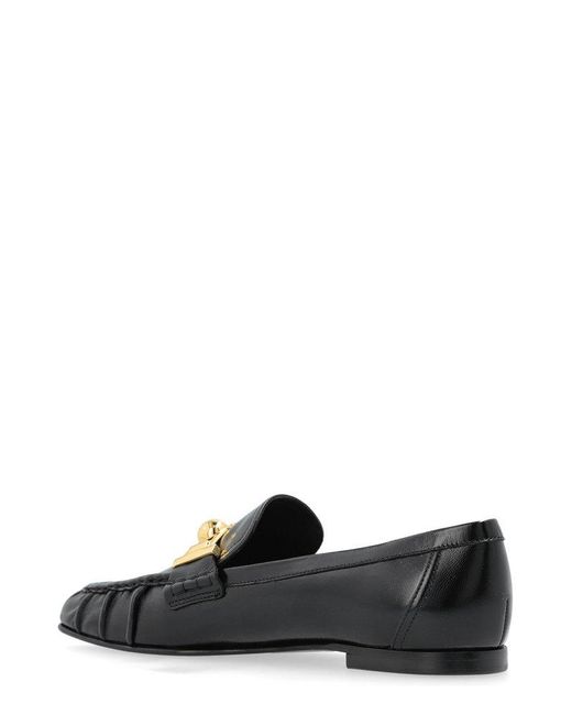 Chloé Black Miles Loafers