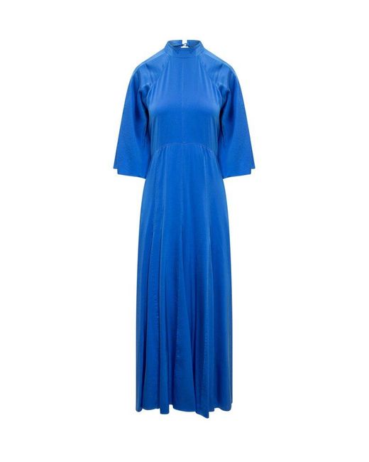 Forte Forte Blue Satin Dress