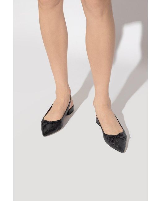 Kate Spade Black Cutout Slingback Sandals
