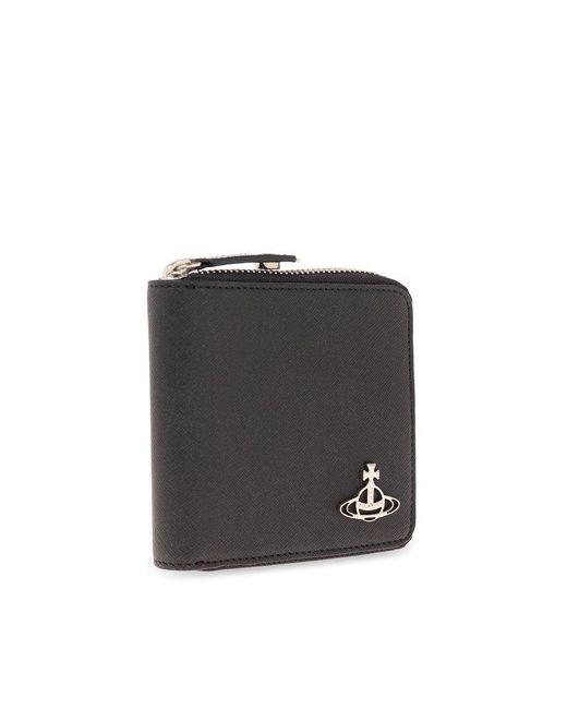 Vivienne Westwood Black Wallet With Logo