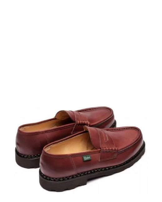 Paraboot Brown Reims Penny Loafers for men