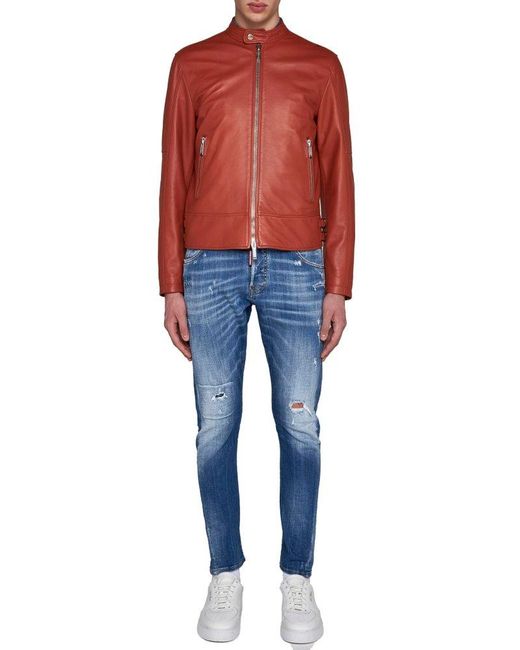 DSquared² Red Coats for men
