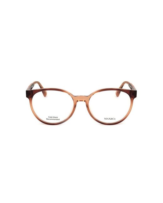 MAX&Co. Black Round Frame Glasses