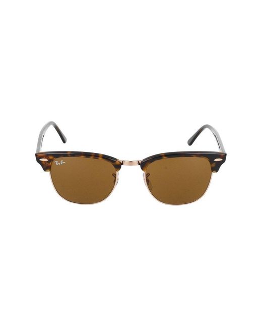 Ray-Ban Multicolor Clubmaster Classic Square Frame Sunglasses