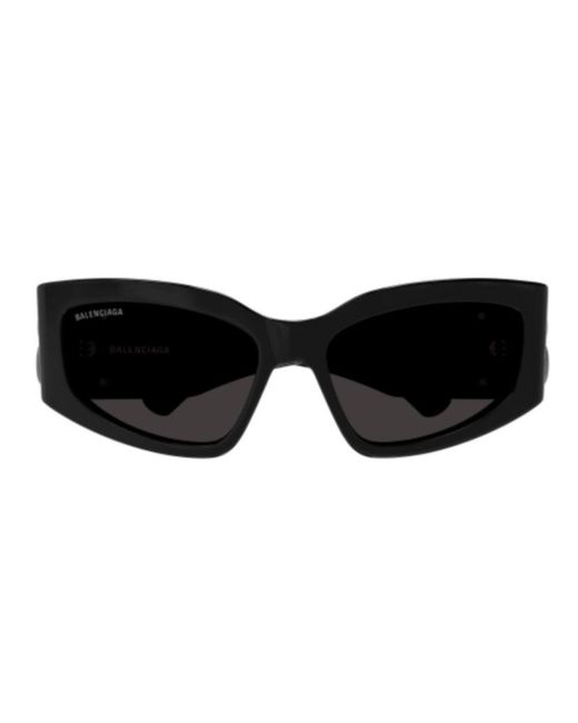 Balenciaga Black Cat-eye Frame Sunglasses