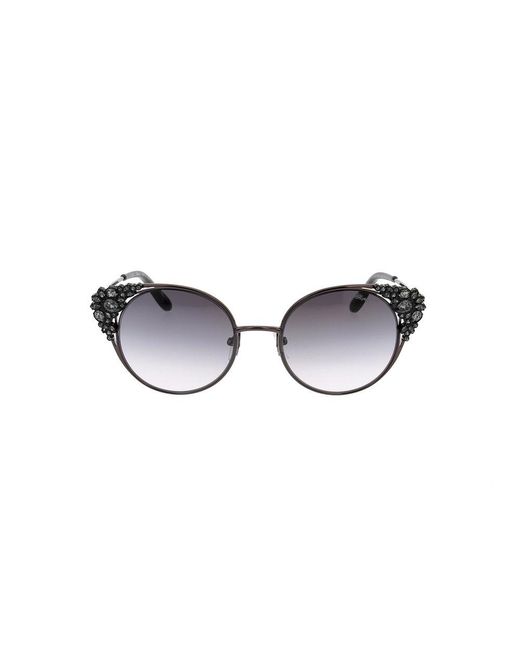 Chopard Black Cat Eye Frame Sunglasses