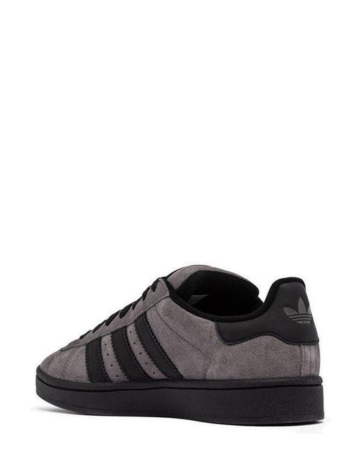 Adidas Originals Black Campus 00S Lace-Up Sneakers for men