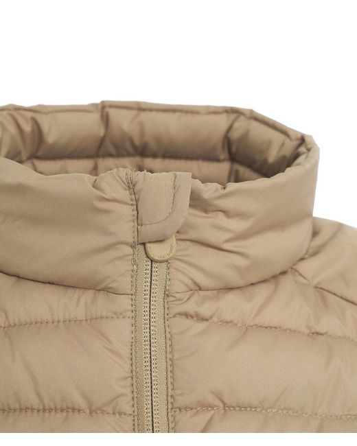 Save The Duck Natural High Neck Padded Vest for men