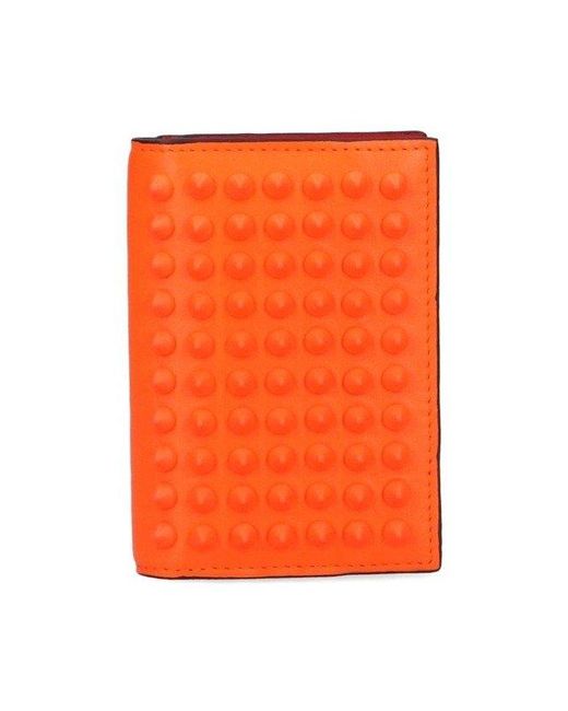 Christian Louboutin Orange Sifnos Bi-fold Wallet for men