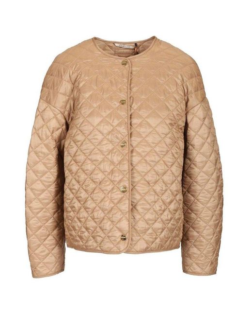 Max Mara Natural Luci Quilted Jacket