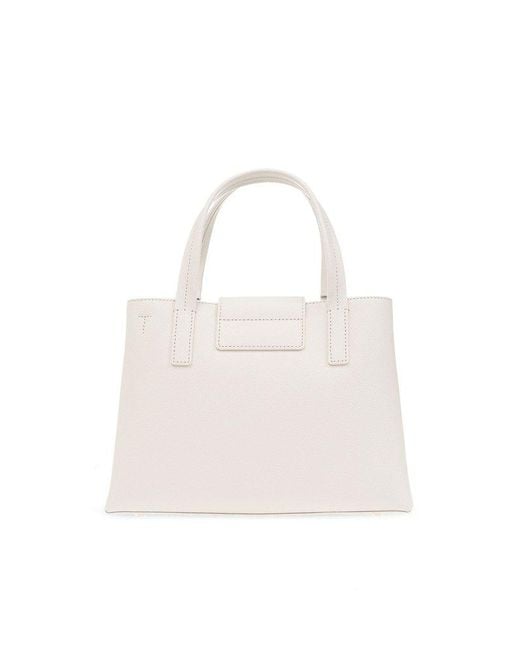 Furla White ‘1927 Medium’ Shopper Bag