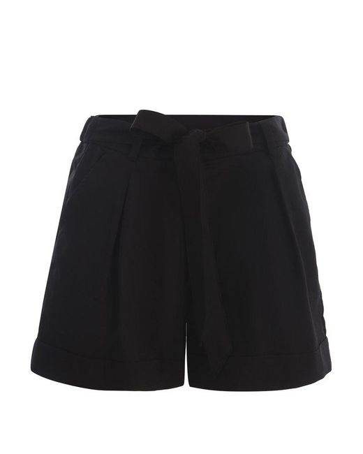 Pinko Black Shorts