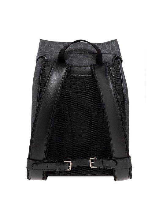Gucci GG Supreme Pattern Backpack - Farfetch  Mens bags fashion, Bags, Mens  backpack fashion