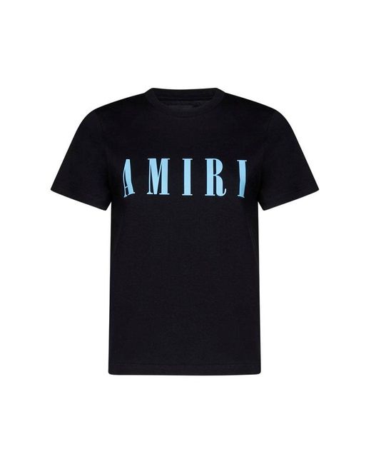 Amiri Black T-shirts And Polos