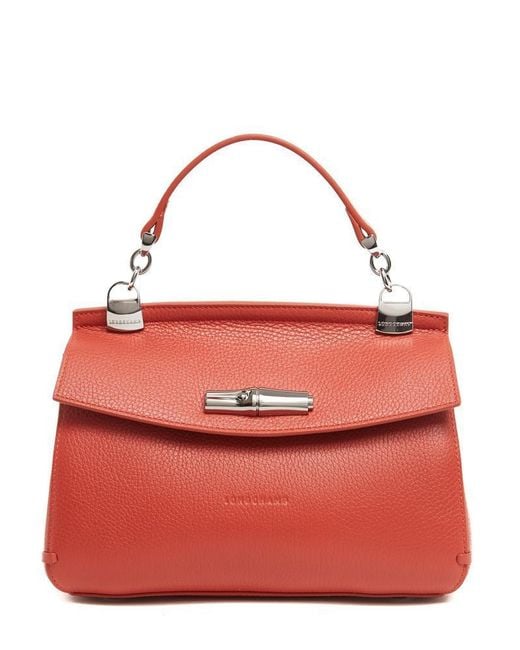 Longchamp Madeleine Crossbody Bag in Red Lyst