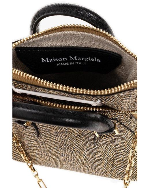 Maison Margiela '5ac Baby' Shoulder Bag in Metallic | Lyst