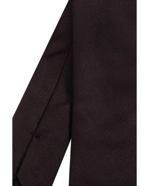 Givenchy Black Silk Tie, for men