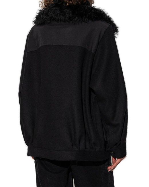 IRO Black Diassa Button-Detailed Jacket