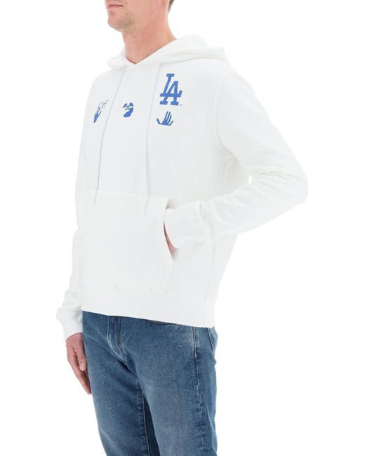 Off-White c/o Virgil Abloh Los Angeles Dodgers Hoodie X Mlb in White for  Men