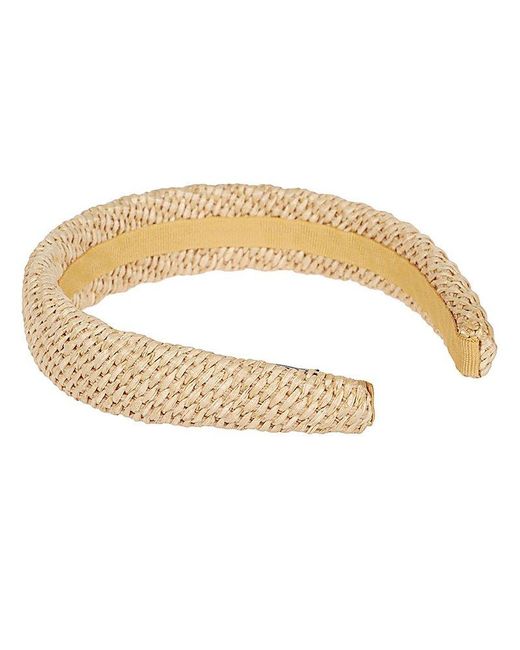 Weekend by Maxmara Natural Butterfly Plaque Headband