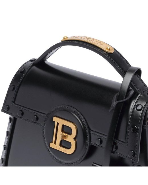 Balmain Black B-Buzz Dynasty Handbag