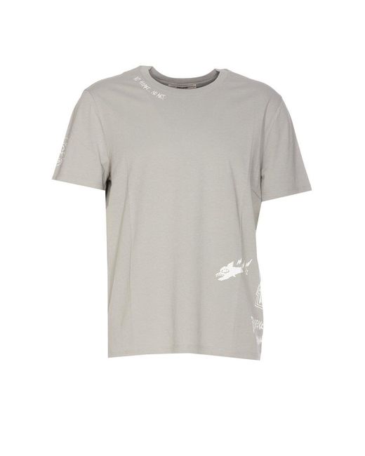 Zadig & Voltaire Gray Zadig & Voltaire T-shirts And Polos for men