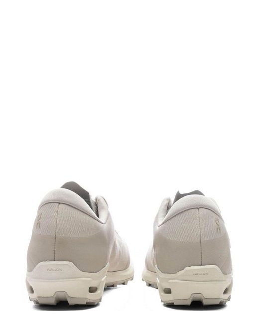 On Shoes White Cloudventure Peak Lace-Up Sneakers for men