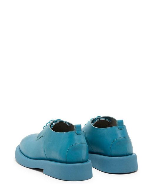 Marsèll Blue Gommello Lace-up Derby Shoes for men