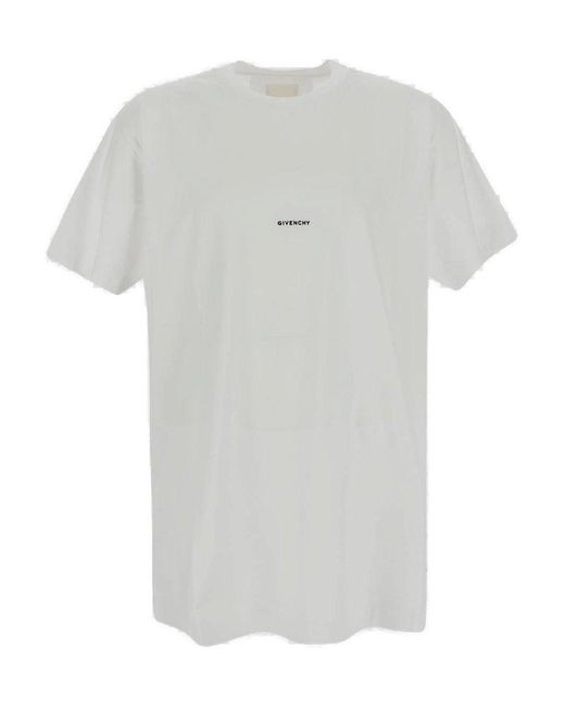 Givenchy G Rider Oversized T-shirt in White for Men | Lyst