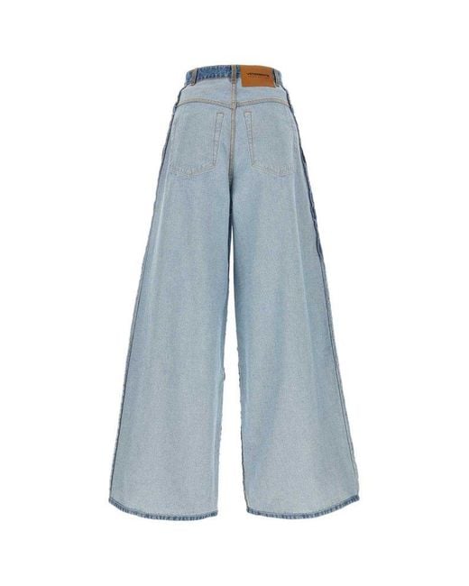 Vetements Inside-Out Denim Jeans in Blue | Lyst Vetements Inside-Out Denim Jeans in Blue | Lyst