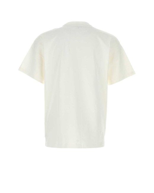 Carhartt White Cotton S/s Fragment Pocket T-shirt for men