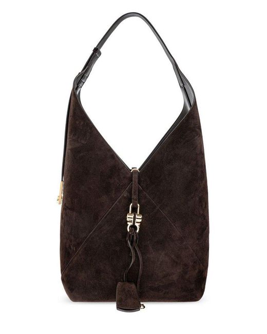 Ferragamo Black Top Handle Shopper Bag