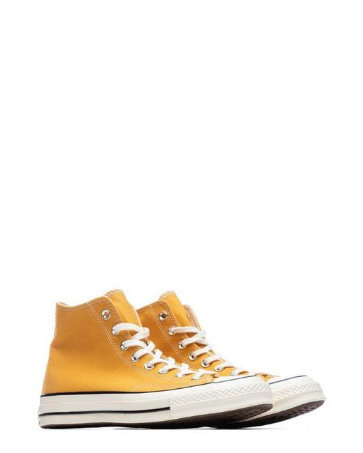 Converse Orange Chuck 70 Lace-Up Sneakers for men