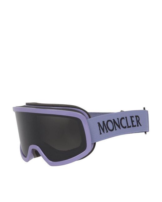 Moncler Gray Oversized Goggles for men