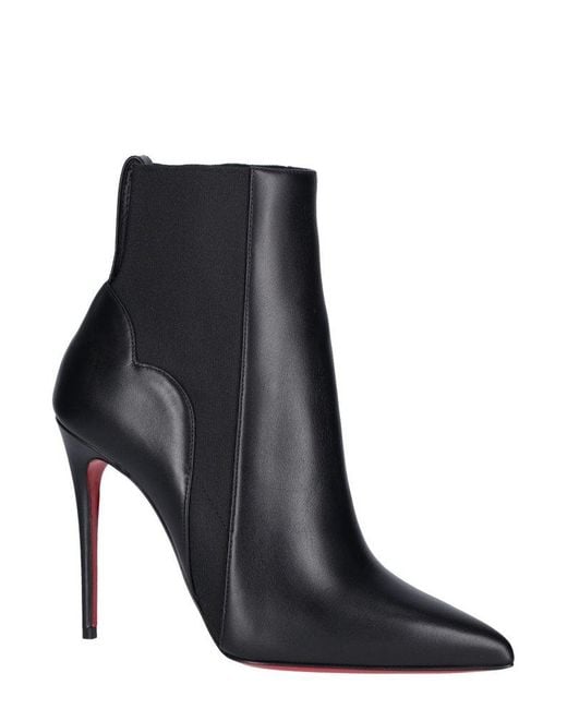 Christian Louboutin Chelsea Chick Booty Ankle Boot in Black Lyst Canada