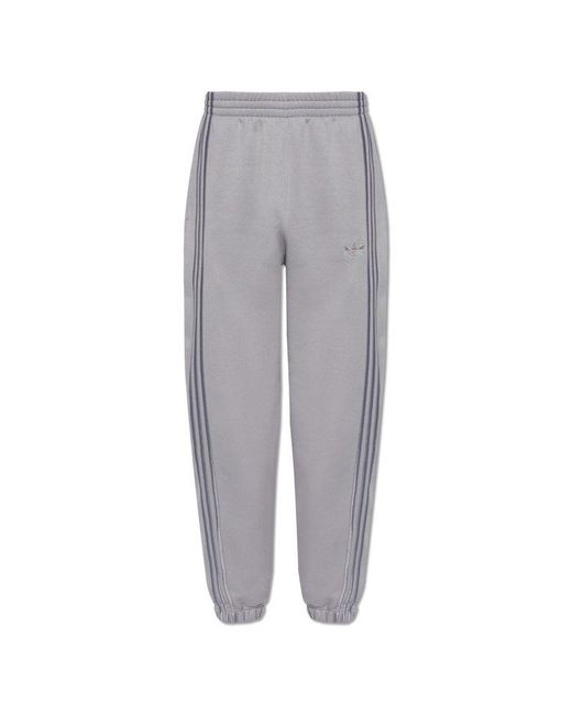 Adidas Originals Gray Sweatpants With Logo, for men