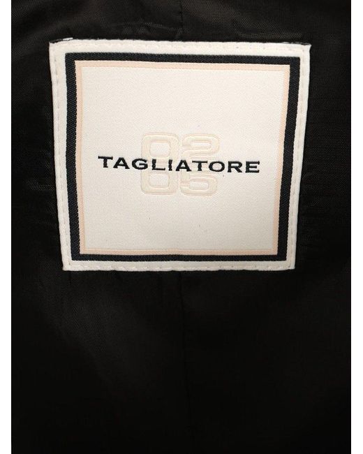 Tagliatore Black Single-Breasted Tailored Vest