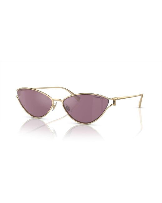 Tiffany & Co Purple Cat-eye Frame Sunglasses