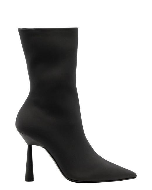 Gia Borghini Leather X Rhw Rosie 7 Ankle Boots in Black - Lyst